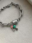 PULSERA ESLABONES CON DIJES