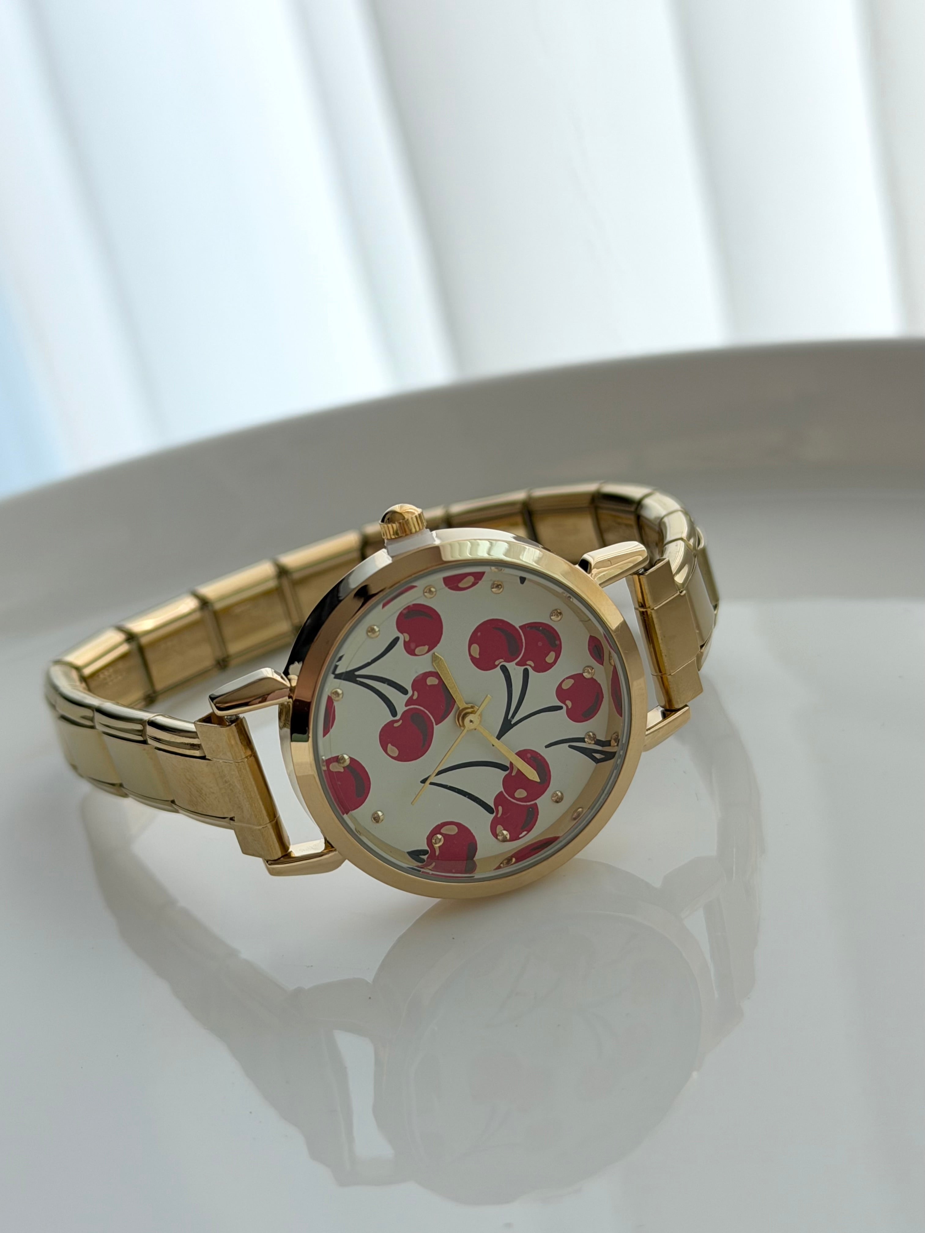 RELOJ CEREZAS