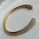 BRAZALETE ABIERTO CON CRISTAL