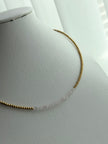 COLLAR BOLITAS BLANCA