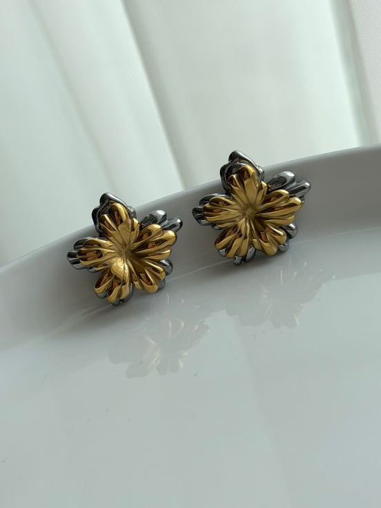 ARETE DOBLE FLOR