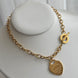 COLLAR CADENA Y CORAZON