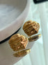 ARETE OVAL DORADO