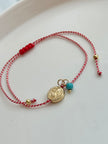 PULSERA HILO CON MEDALLA