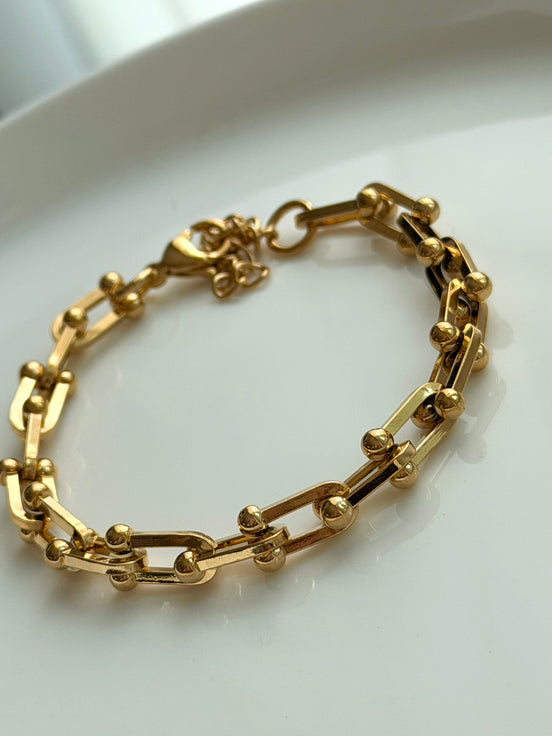 PULSERA ESLABÓN PLANO