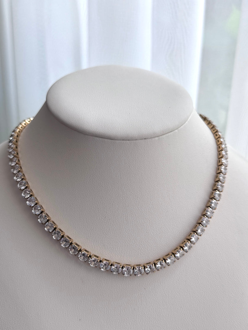 COLLAR TENNIS DORADO 5mm