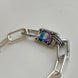 PULSERA ESLABÓN CON CRISTAL