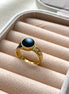 ANILLO CÍRCULO NEGRO