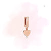 CHARM CORAZON COLGANTE ROSA