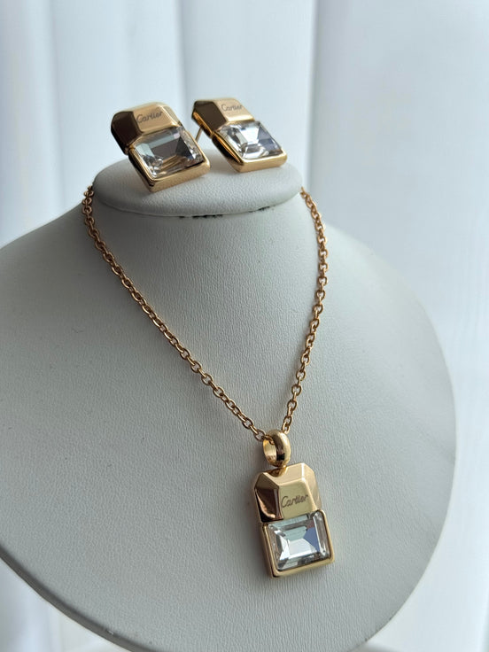 SET CRISTAL BLACO