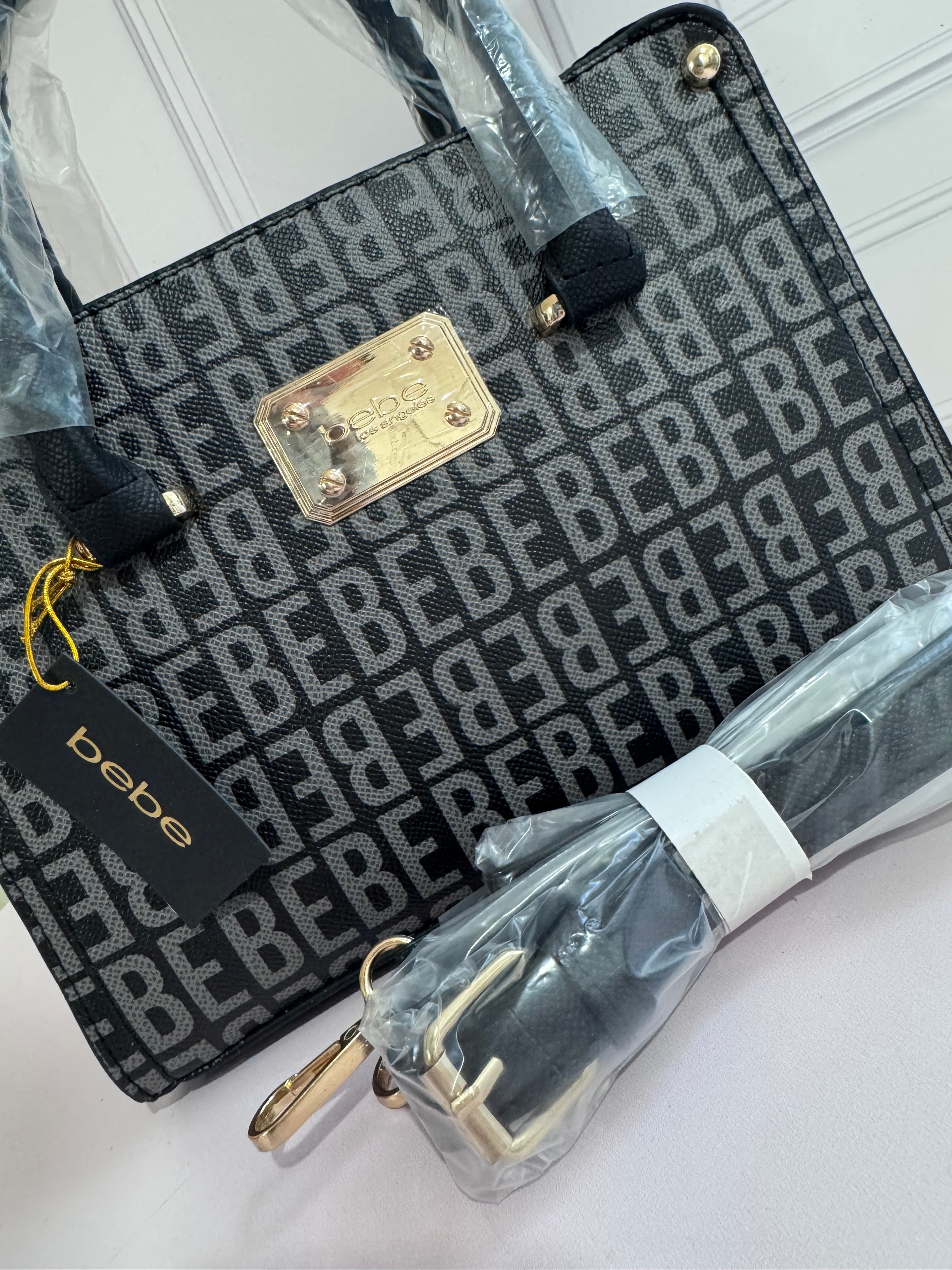 BOLSA BEBE CLUTCH NEGRA