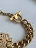 PULSERA DIJE TORY CON CRISTAL