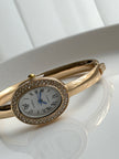RELOJ TIPO PULSERA CON CRISTAL