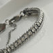 PULSERA TENNIS CON CADENA Y ZIRCONIA
