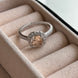 ANILLO ZIRCONIA ÁMBAR