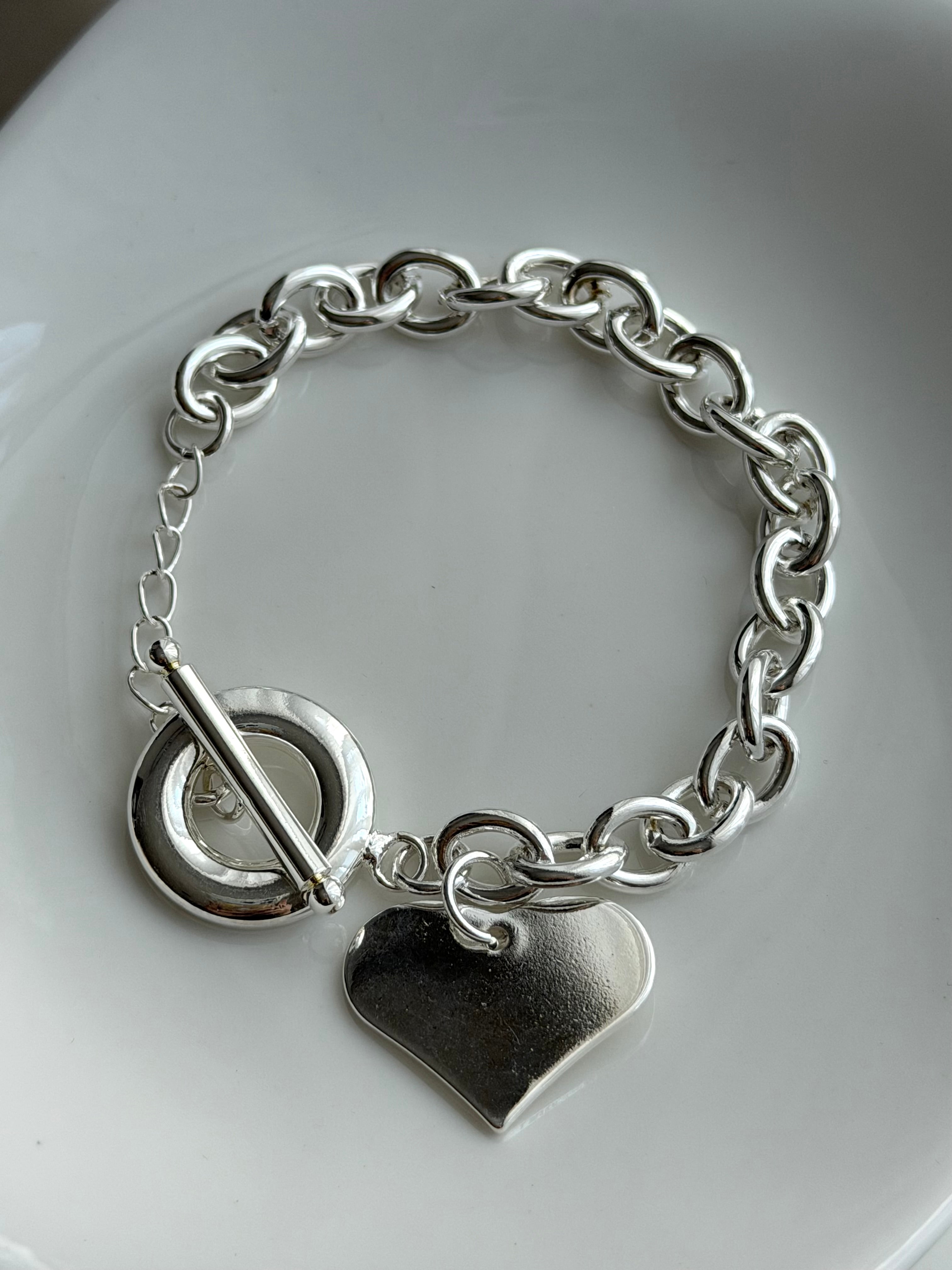 PULSERA DIJE CORAZON