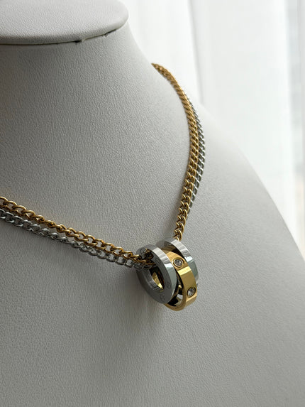 COLLAR DOBLE CADENA