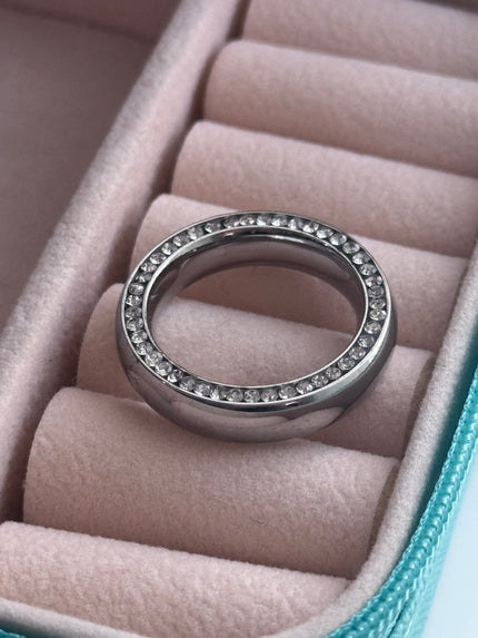 ARGOLLA CON CRISTALES