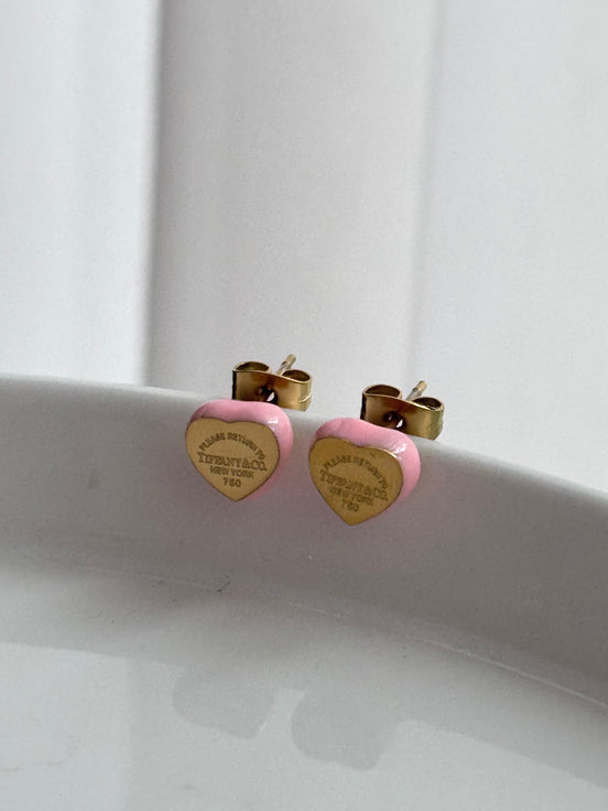 ARETE CORAZÓN ROSA