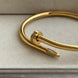 BRAZALETE CLAVO CON ZIRCONIA