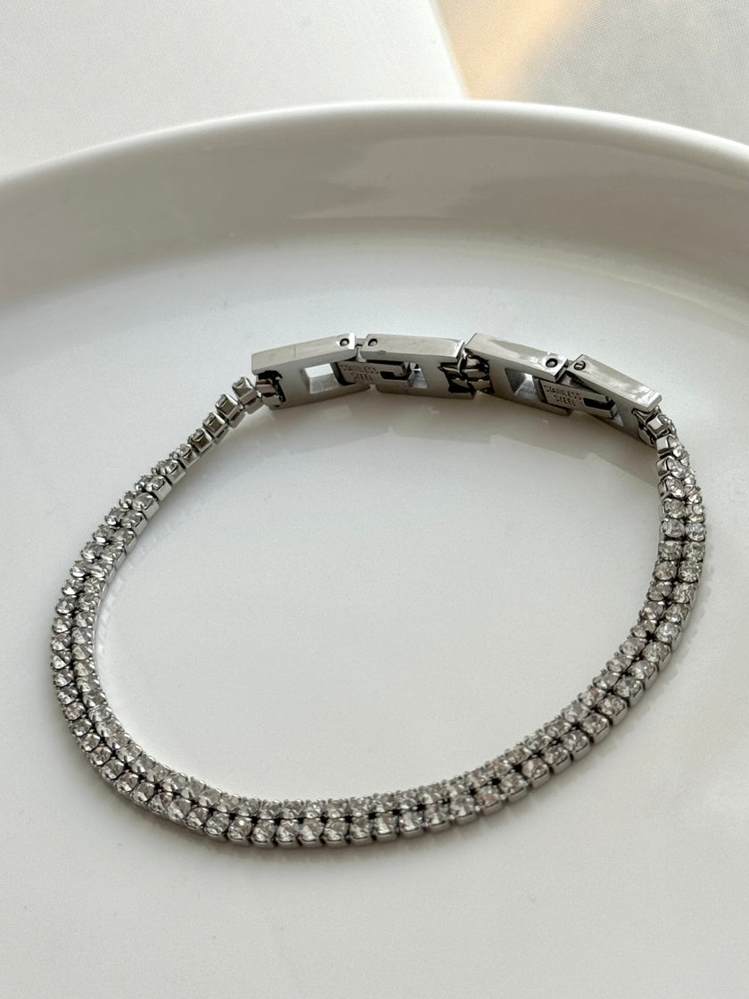 PULSERA TENNIS DOBLE