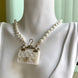 COLLAR PEARL BAG CC