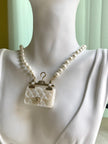 COLLAR PEARL BAG CC