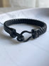PULSERA TRENZADA CON GANCHO