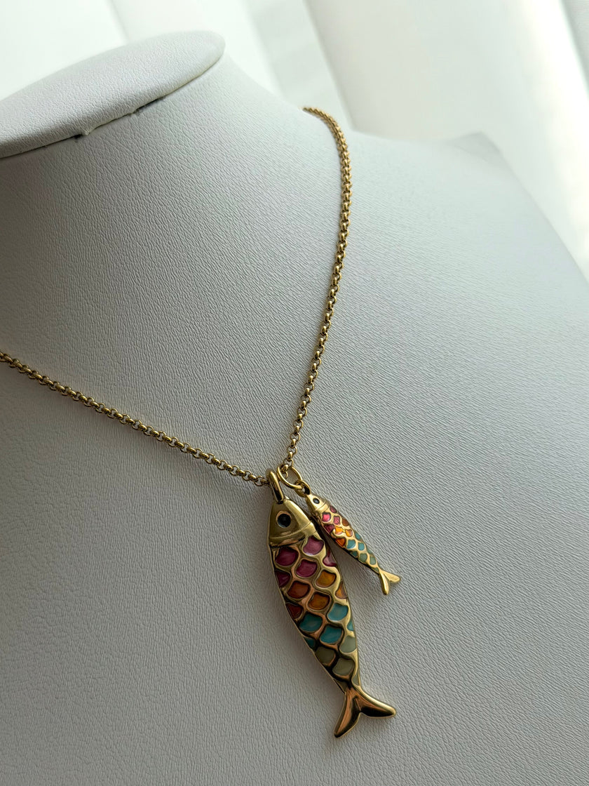 COLLAR PEZ COLORES