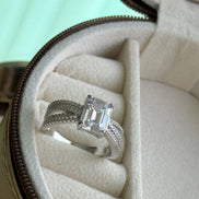 ANILLO ZIRCONIA BLANCA