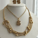 SET DOBLE COLLAR VARIAS CADENAS
