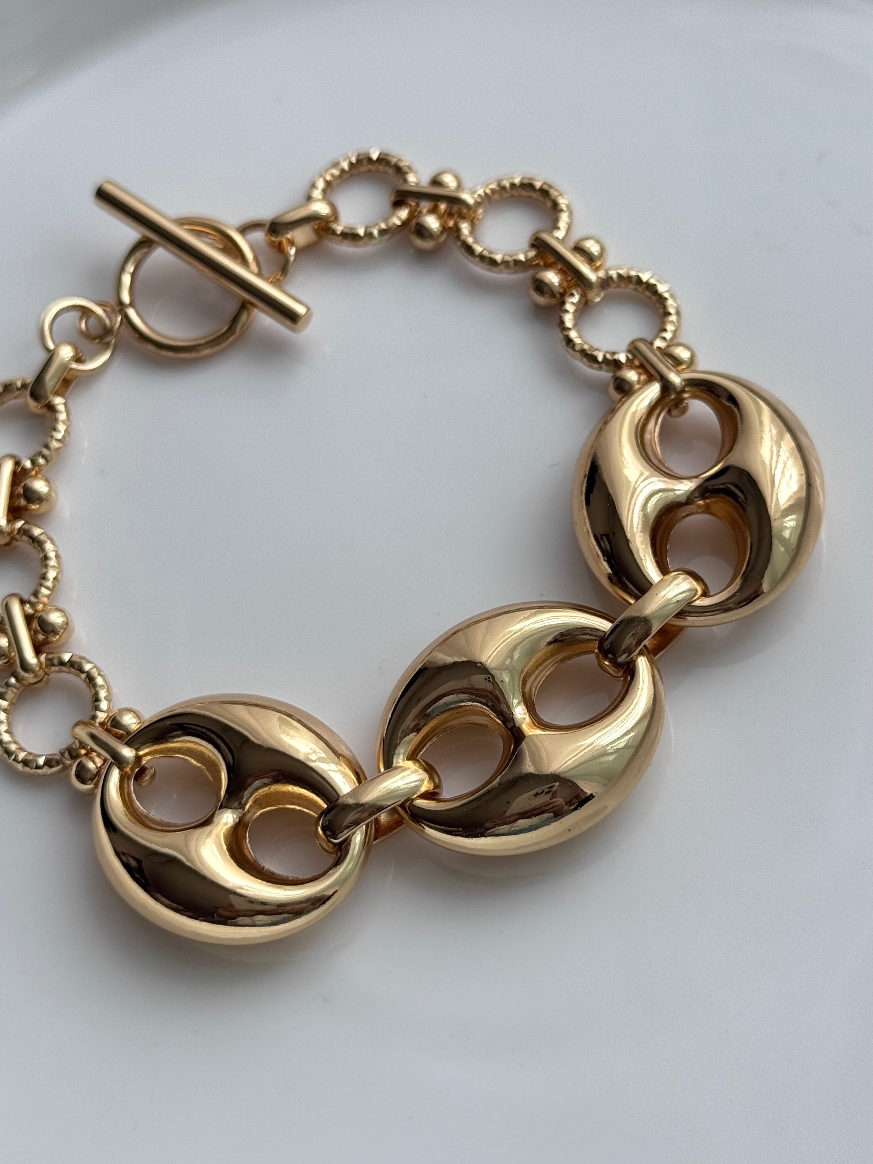 PULSERA GRANOS DE CAFÉ