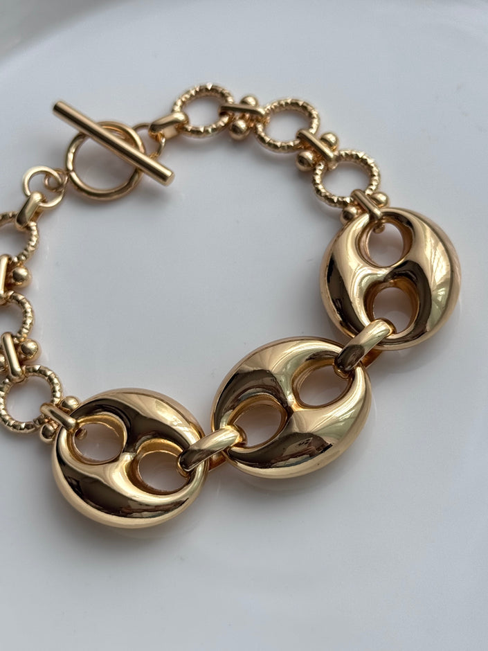 PULSERA GRANOS DE CAFÉ