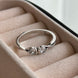 ANILLO DOBLE ZIRCONIA