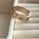 ANILLO LOVE LISO