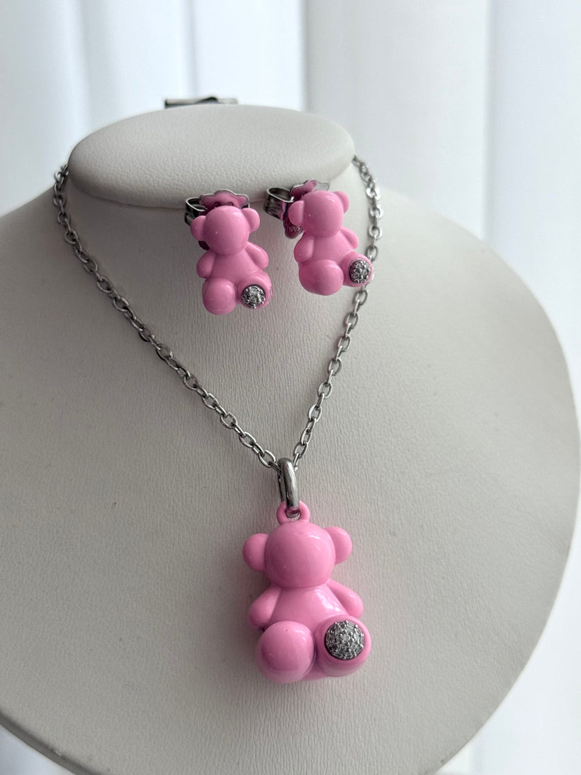 SET COMPLETO OSITO ROSA