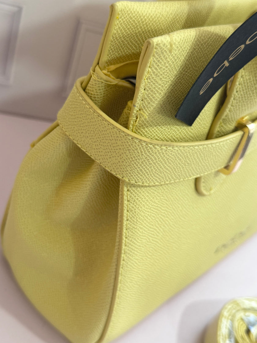 BOLSA BEBE TOTE AMARILLA