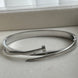 BRAZALETE DÚO CLAVO Y TORNILLO CON ZIRCONIA