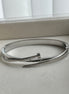 BRAZALETE DÚO CLAVO Y TORNILLO CON ZIRCONIA
