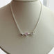 COLLAR FLECHA ROSA
