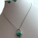 SET CORAZÓN AZUL