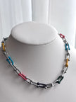 COLLAR ESLABONES COLORES