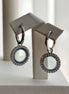 ARETE CIRCULAR ZIRCONIA AZUL