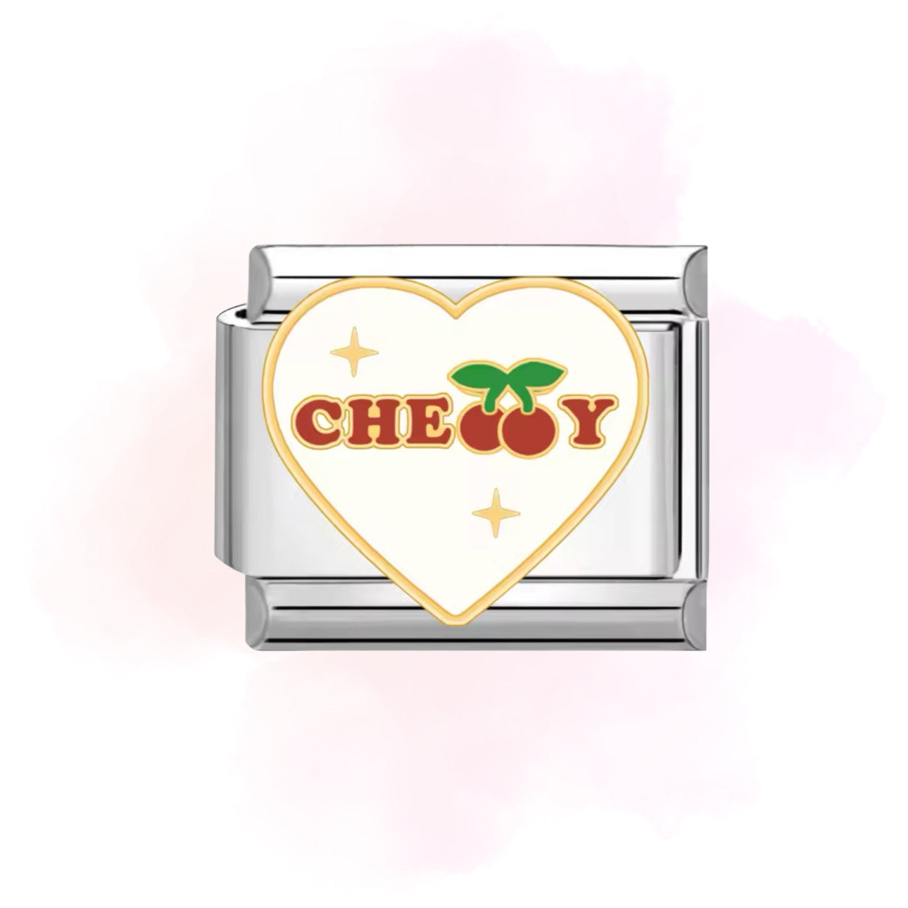 ESLABÓN CORAZON CHERRY