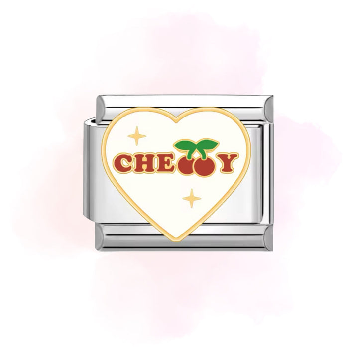 ESLABÓN CORAZON CHERRY