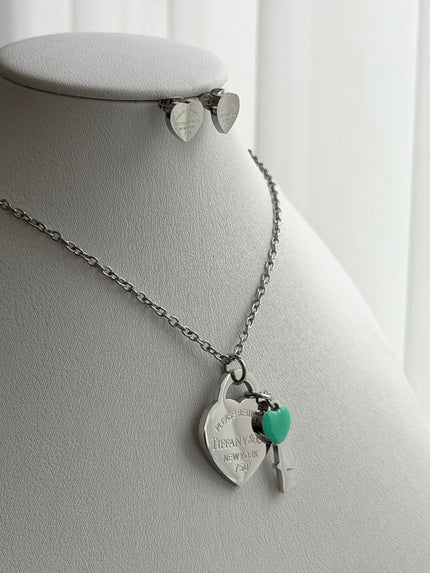 SET COMPLETO CORAZON Y LLAVE