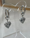 ARETES COLGANTES CORAZON