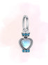 CHARM CORAZON AZUL