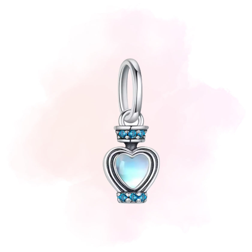 CHARM CORAZON AZUL