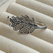ANILLO HOJA DOBLE